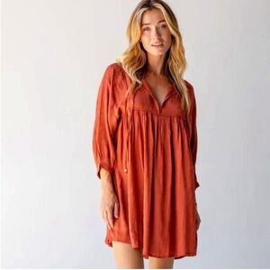 NATURAL LIFE Terracotta Tunic Top